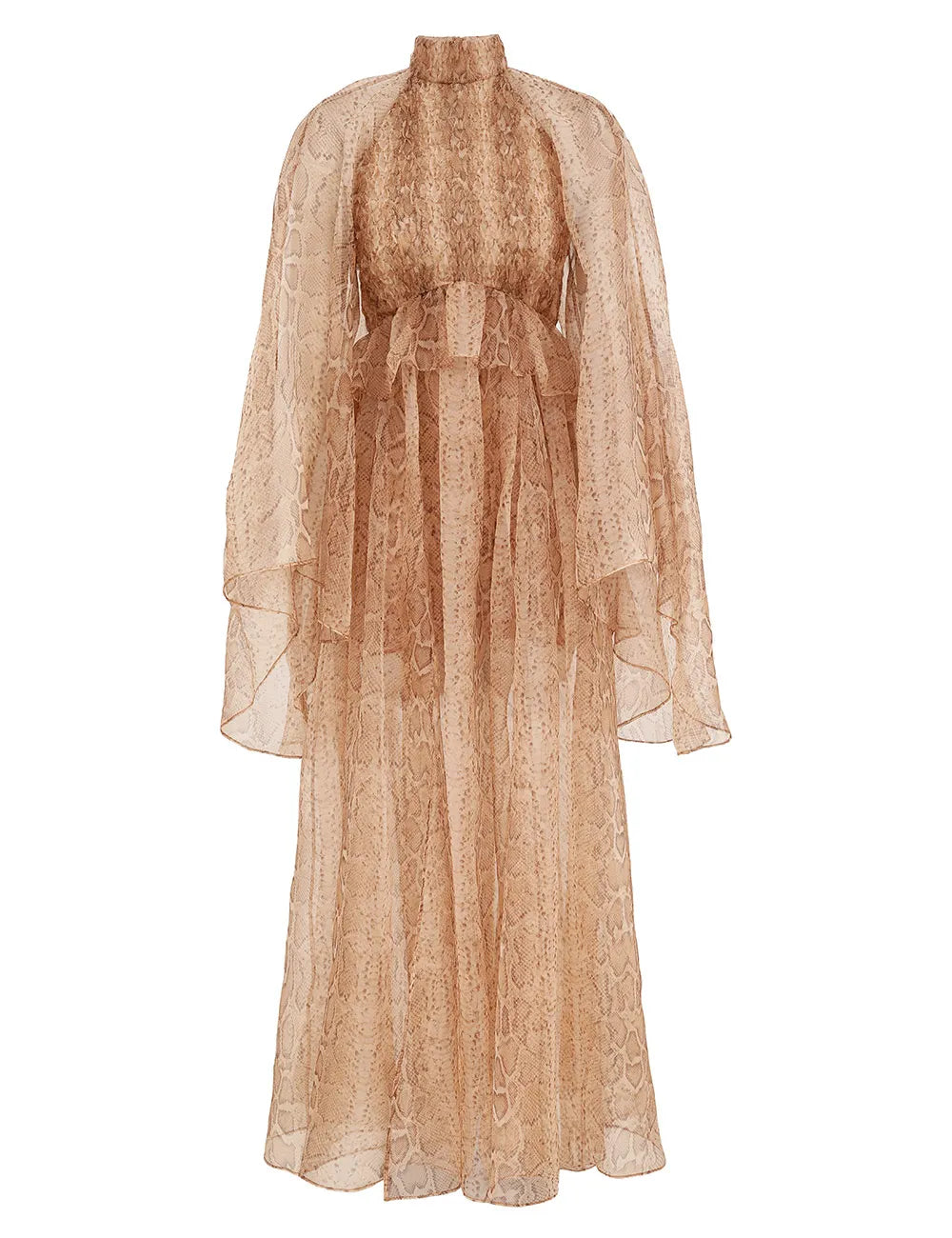 Memento Smocked Flutter Dress