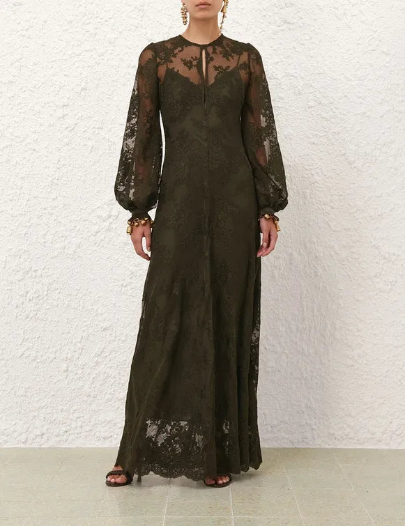 Memento Lace Maxi Dress