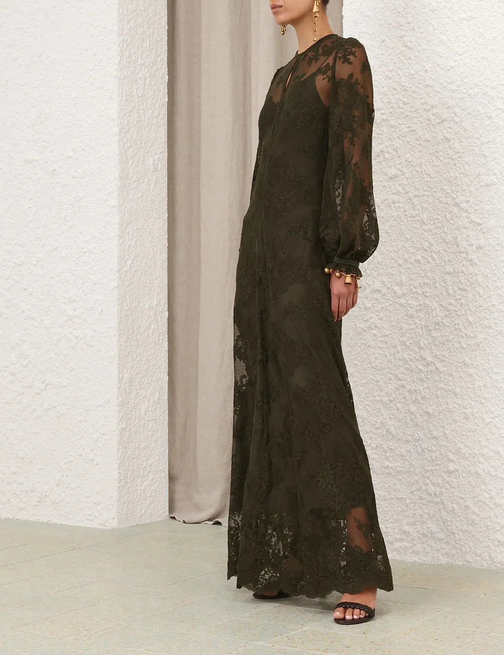 Memento Lace Maxi Dress