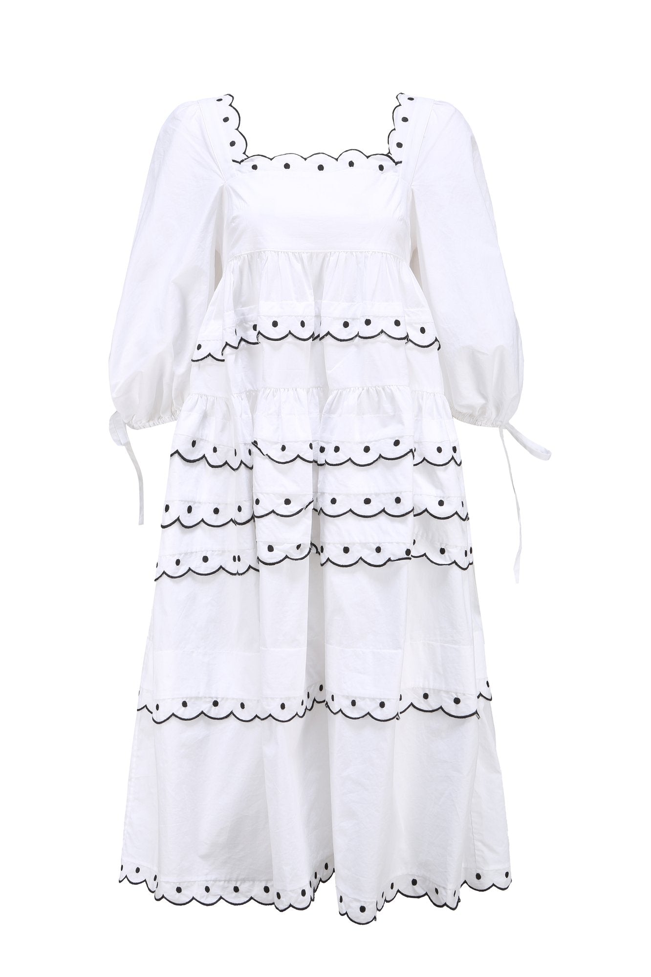 LONI MIDI DRESS WHITE