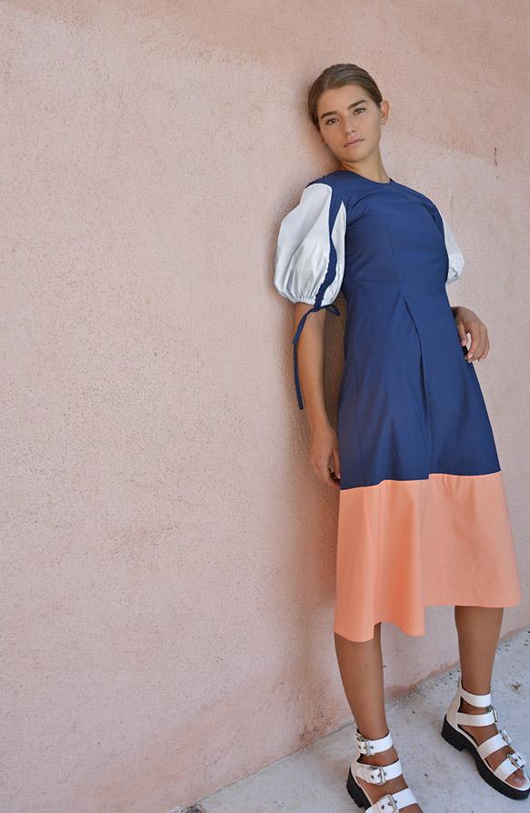 ELVIE NAVY DRESS