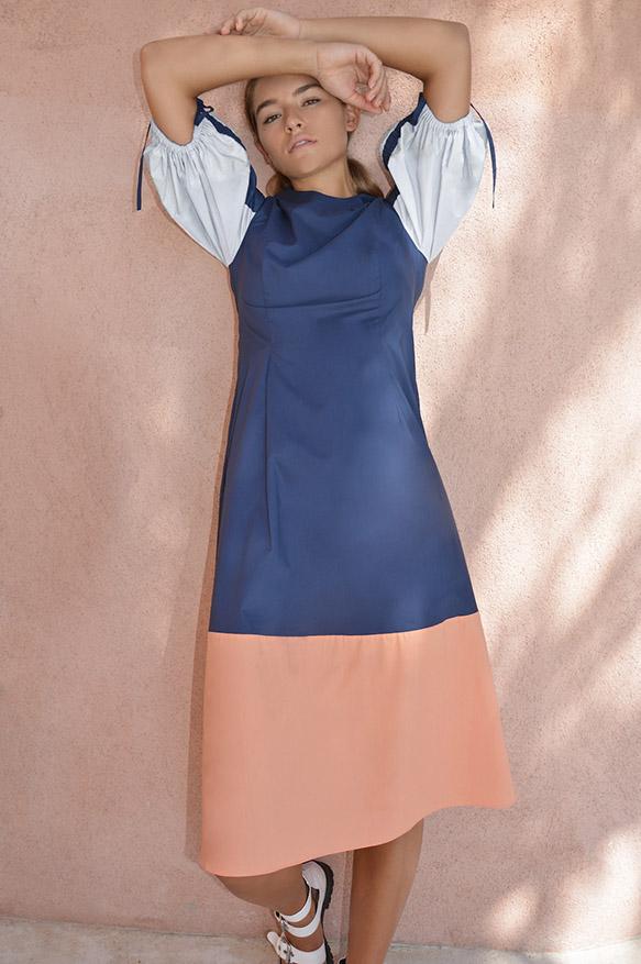ELVIE NAVY DRESS