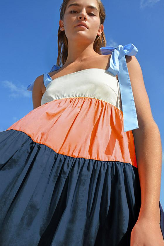 MOLLY BLOCK DRESS