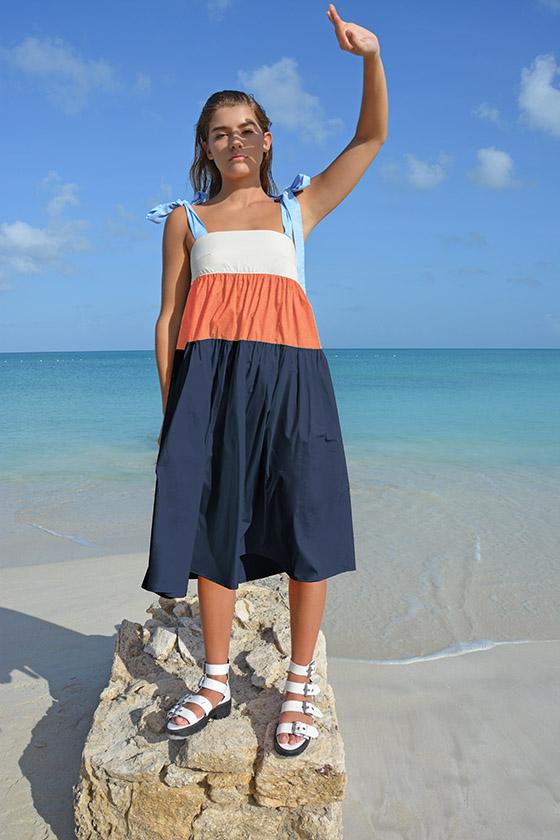 MOLLY BLOCK DRESS