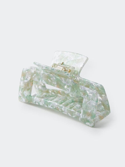 HAIR CLIP - MINT MARBLE
